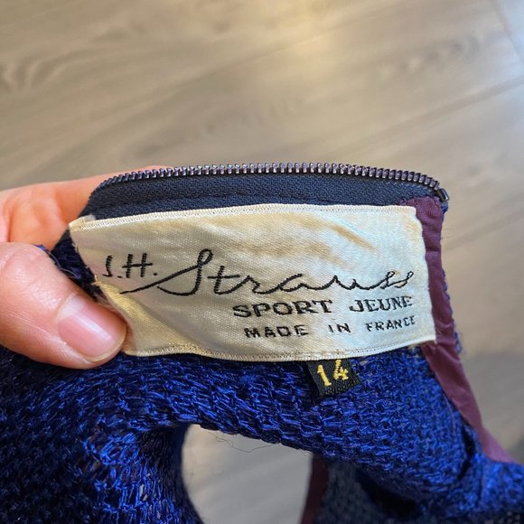 Vintage French Shift Dress - Picture 10 of 11